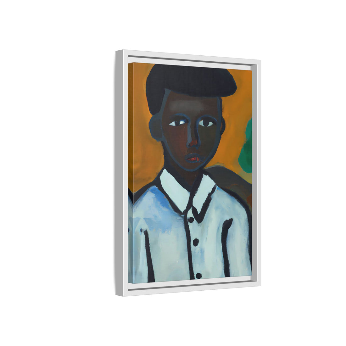 Grant, Folk Series | Framed Canvas Wall Art