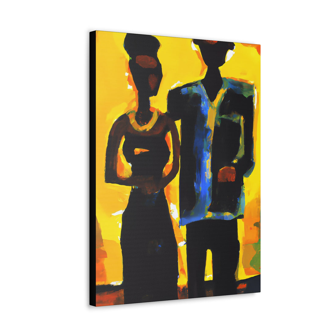 Evening Out, Black Love Series | CANVAS Gallery Wrap