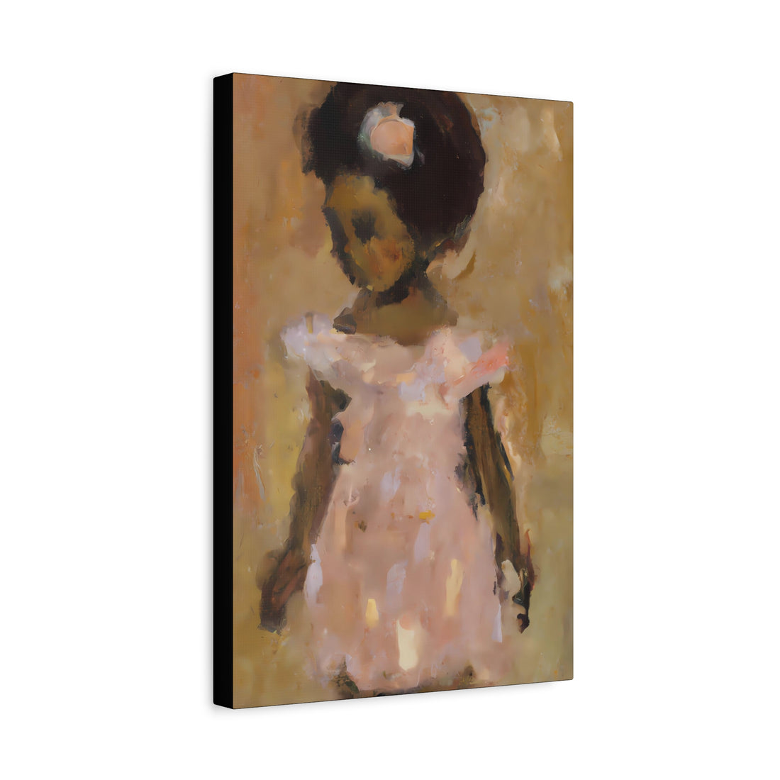 Girl in Peach 1, Daughter Series, CANVAS Wall Art