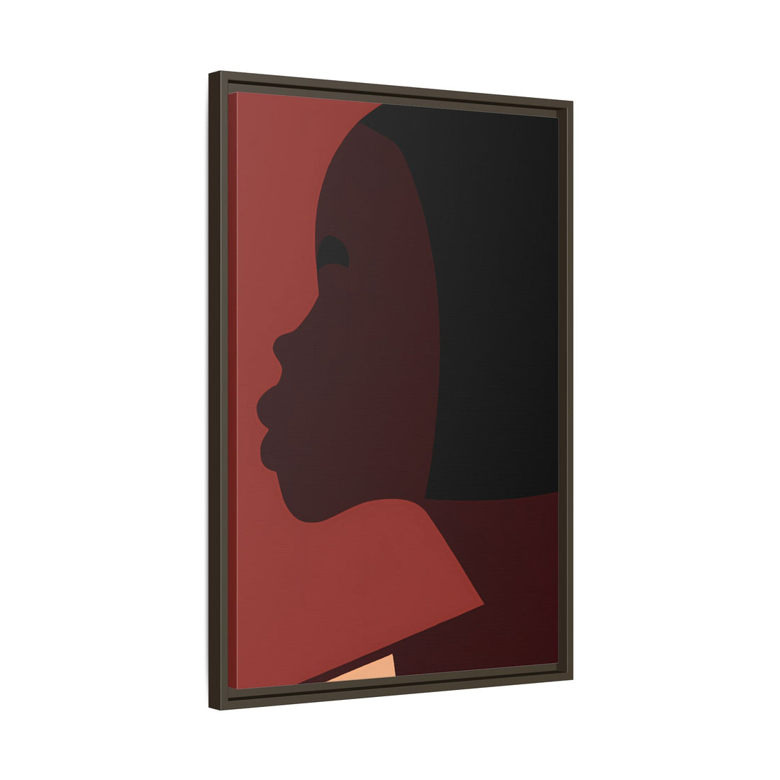 The Bob, Black Beauty Series | Framed Canvas Wall Art