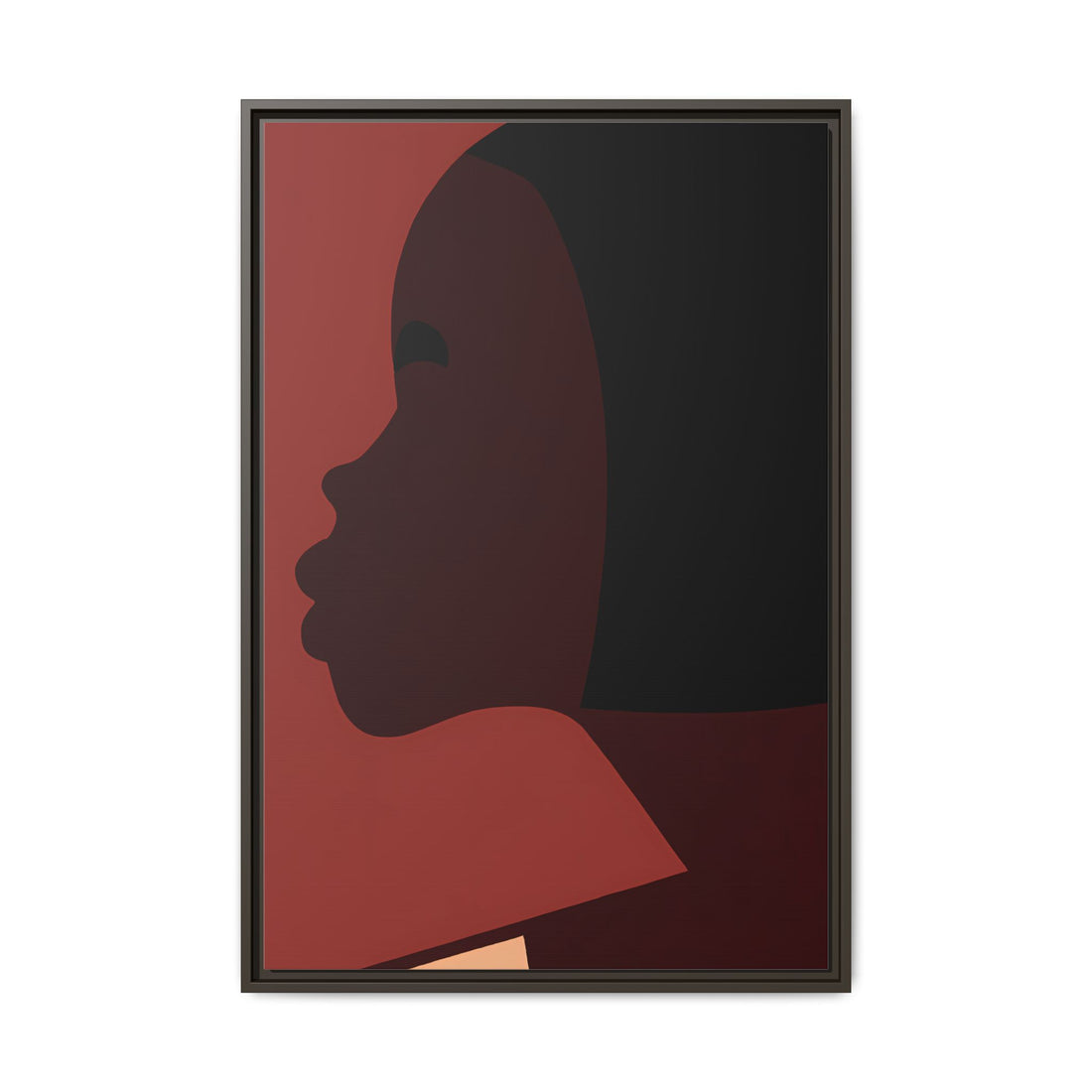 The Bob, Black Beauty Series | Framed Canvas Wall Art