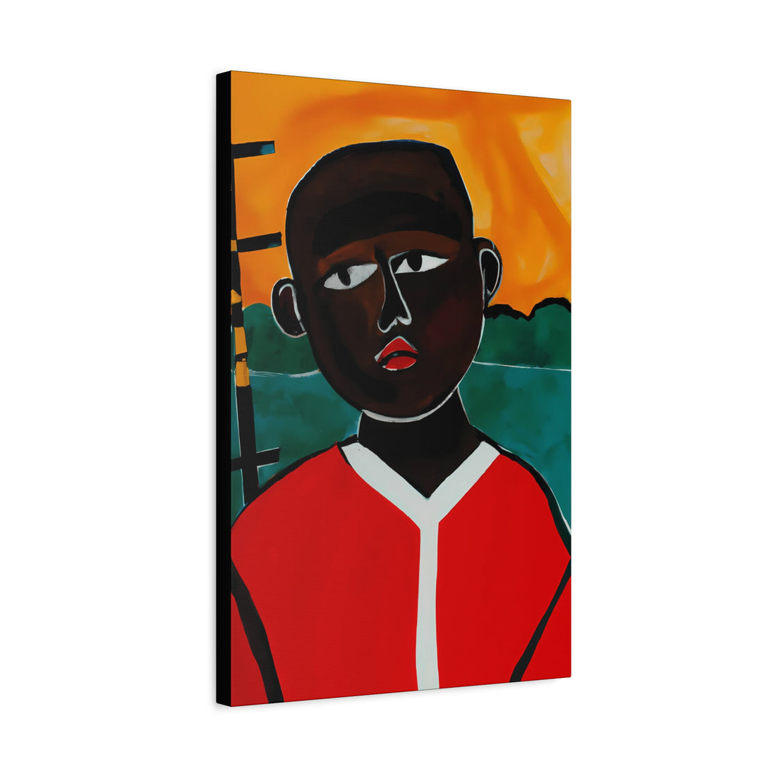 Theo, Folk Art Series | CANVAS Wall Art