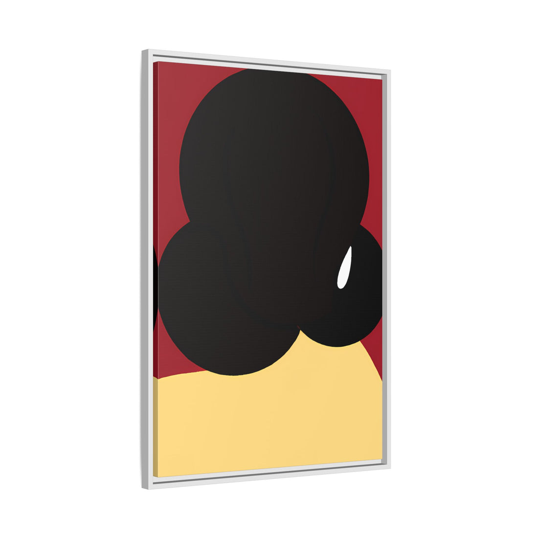 The Bun, Black Beauty Series | Framed Canvas Wall Art