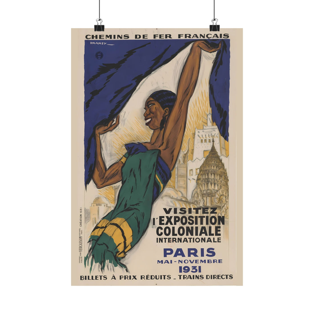 French Railways Vintage Poster