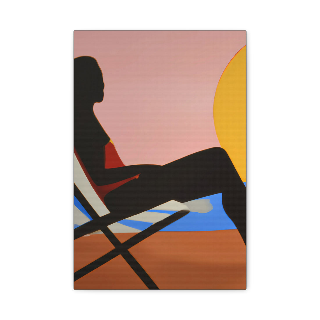 Unbothered, Fluid Series | Canvas Wall Art