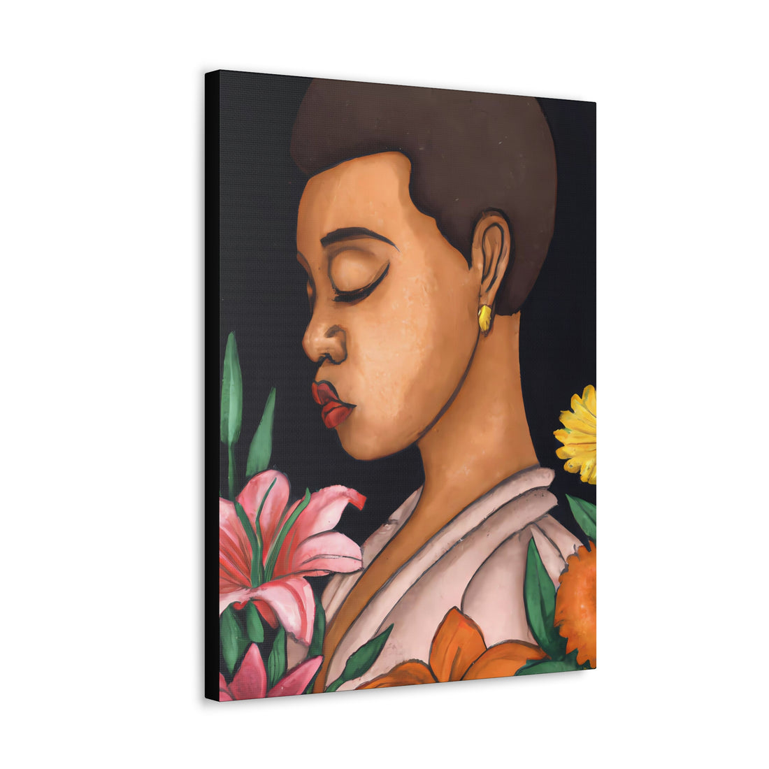 Afro, Beauty Series | Canvas Wall Art