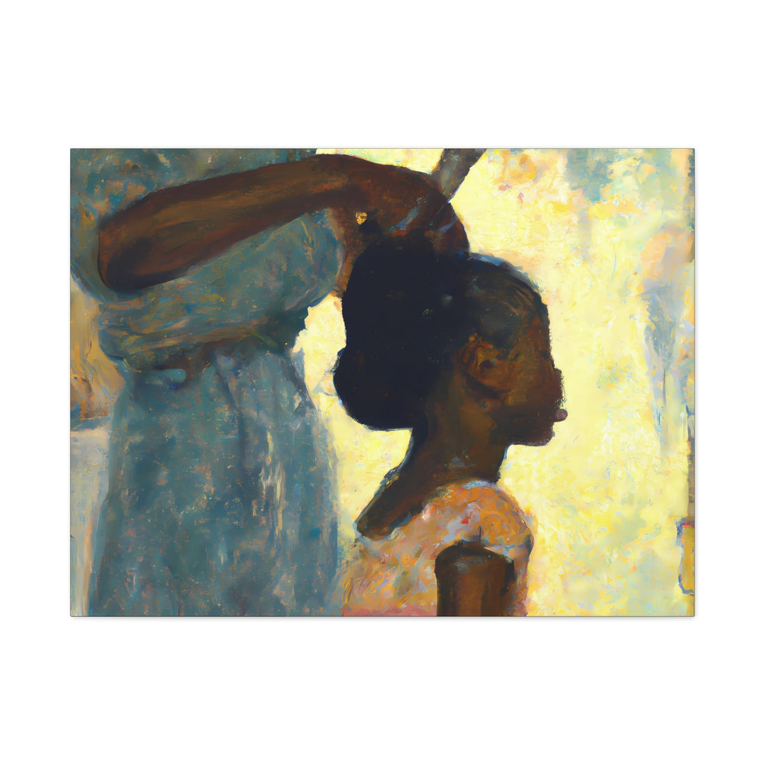 Hair Days, Over the Sofa | Horizontal CANVAS Art