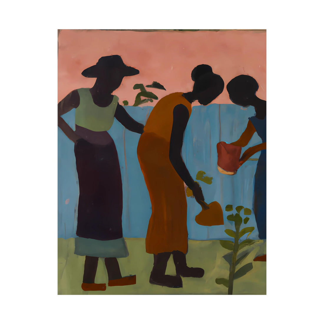 Lady in Rust, Land Series | Poster Print