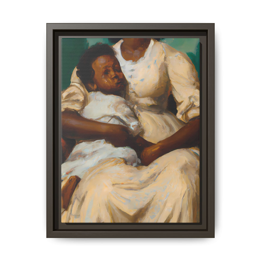 The Madonna, Vintage Series | Framed Canvas Wall Art