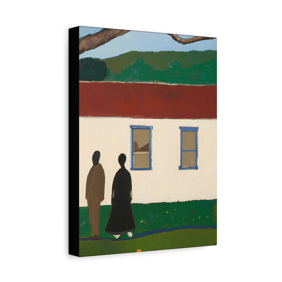 Country Home Folk Art Series, CANVAS wall art