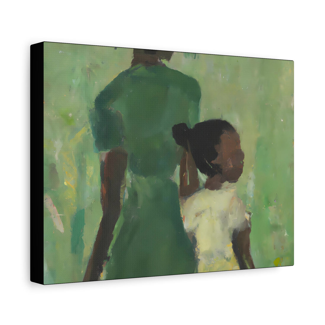 Green Mother, Over the Sofa | Large CANVAS Wall Art