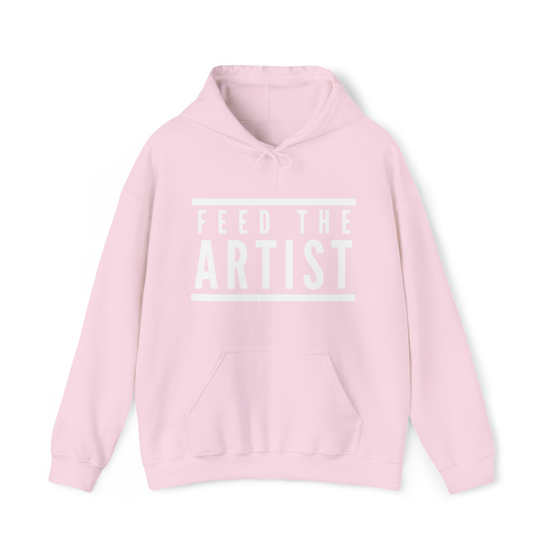 Feed the Artist Hoodie, Unisex Heavy Hooded Sweatshirt