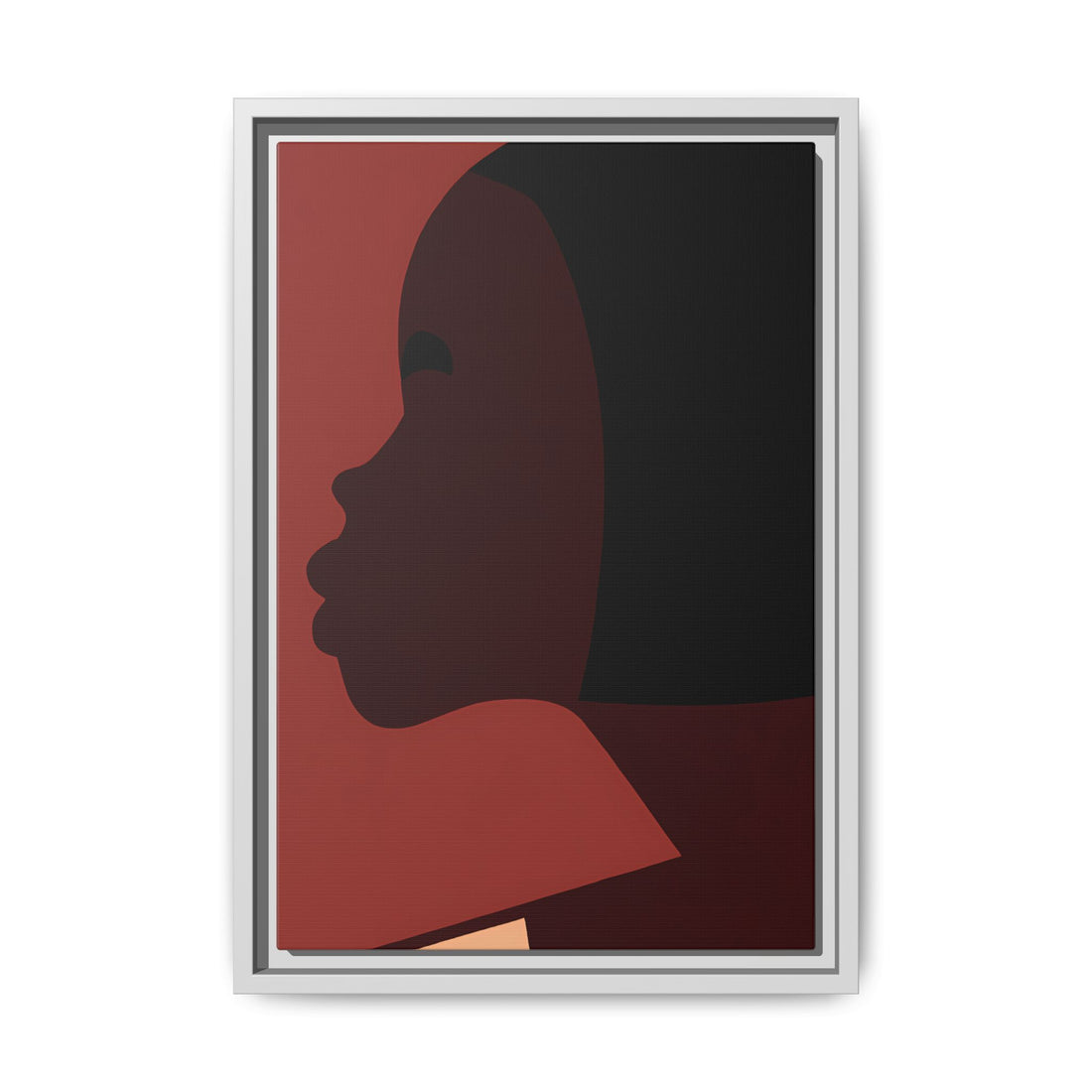 The Bob, Black Beauty Series | Framed Canvas Wall Art