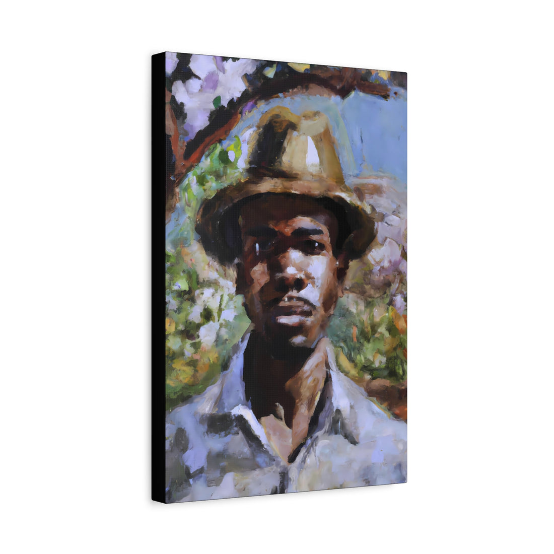 Man in Tan, Black Men Series CANVAS Wall Art