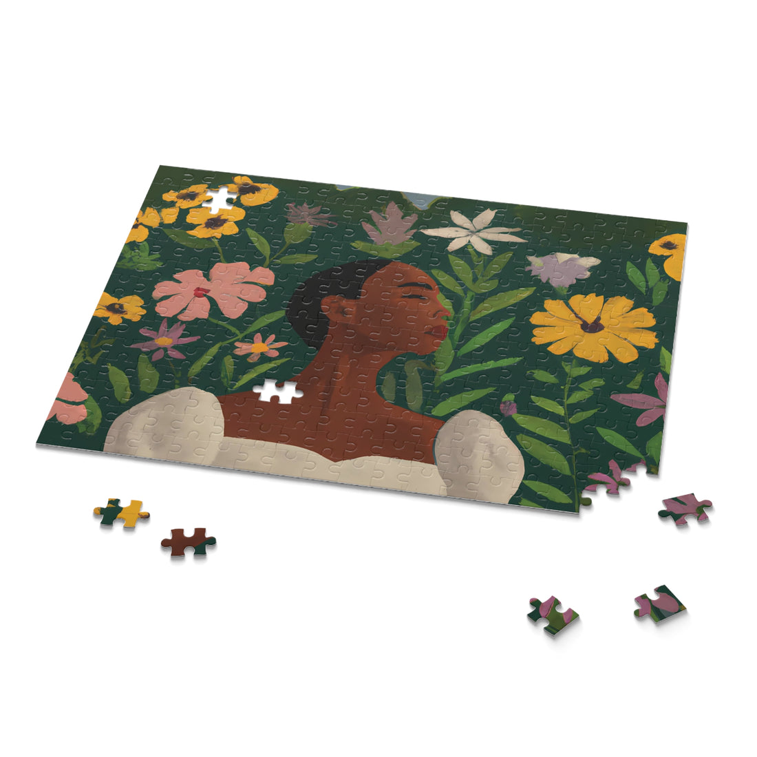 Puff Sleeve Garden Puzzle, 120, 252, 500 Piece