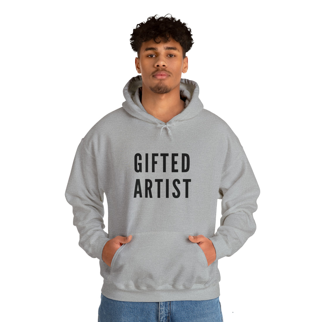 Gifted Artist Hoodie, Unisex Heavy Hooded Sweatshirt