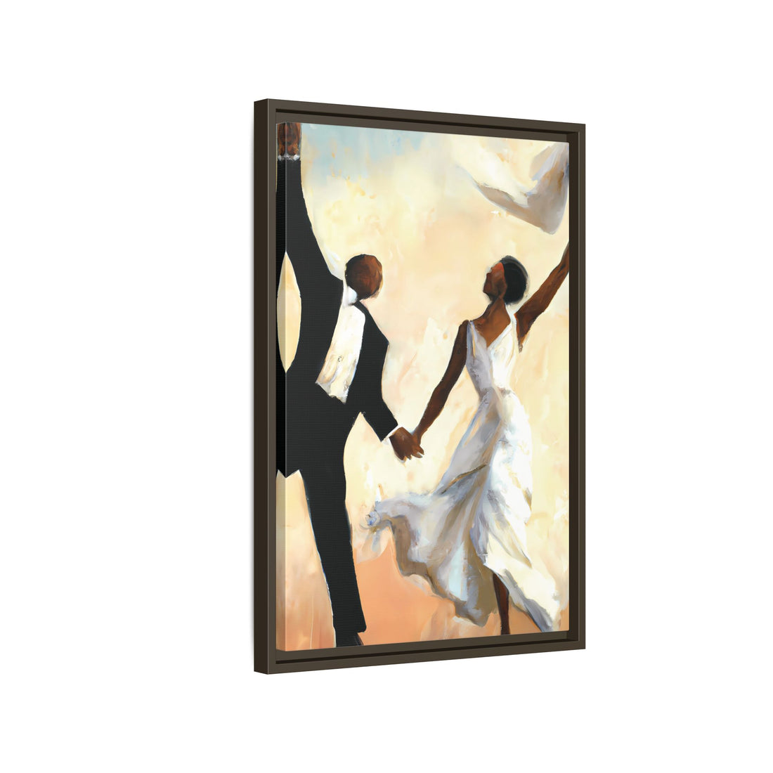 Wedding Day, Vintage Series, Framed Canvas Wall Art