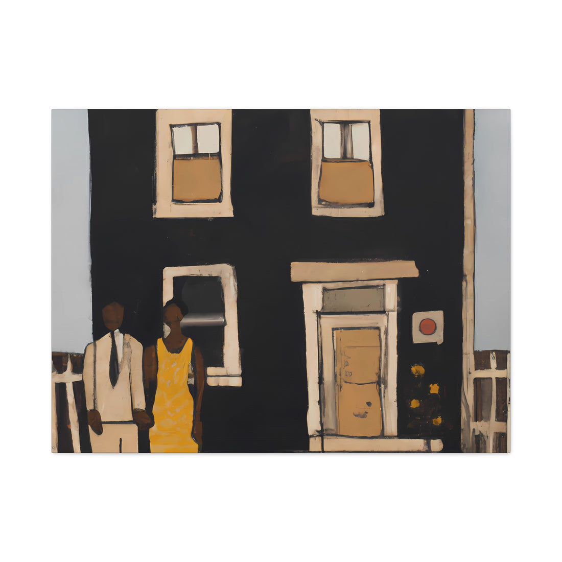 Family Home, Over the Sofa | Horizontal CANVAS Art