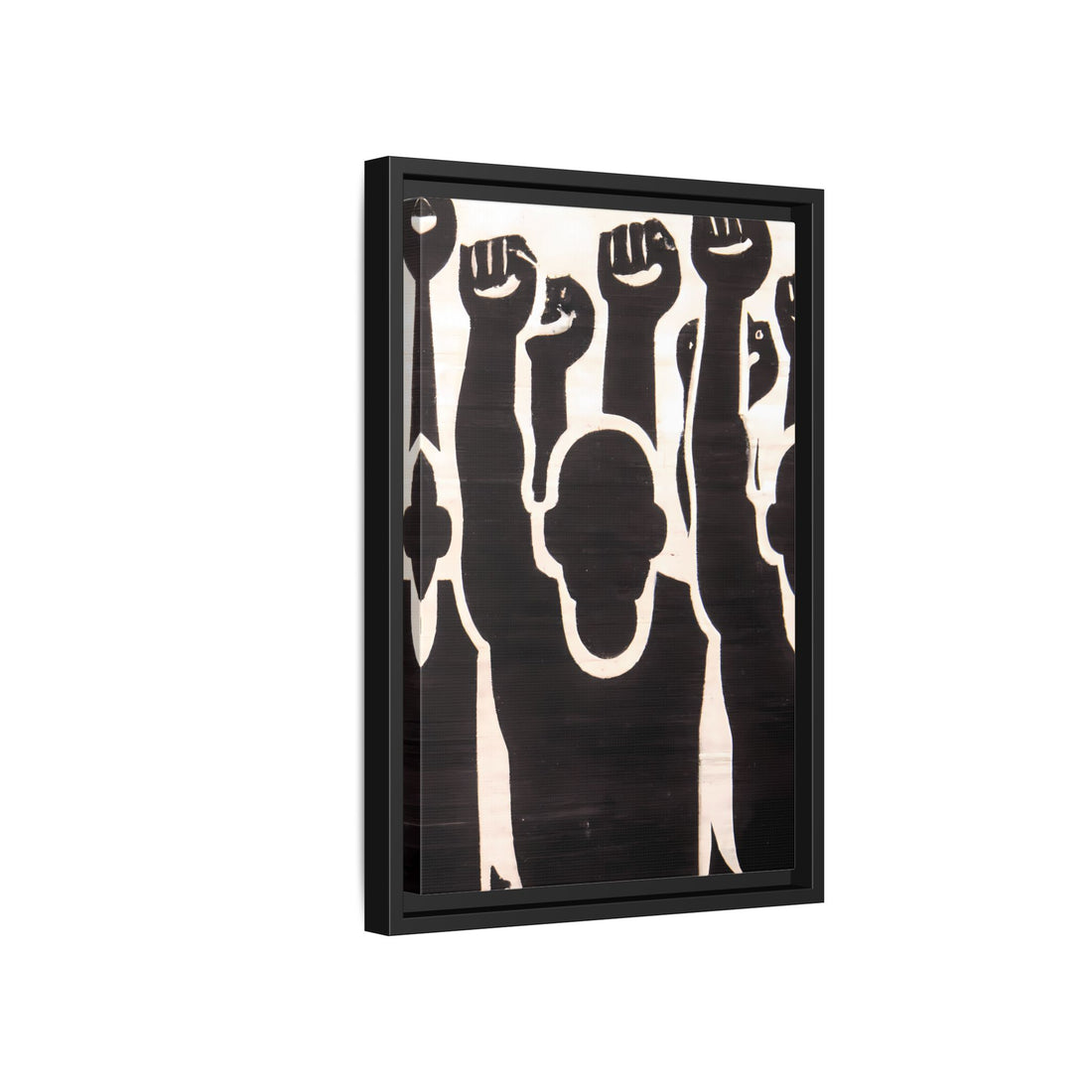 Hands Up 2, Abstract Series | Framed Canvas Wall Art