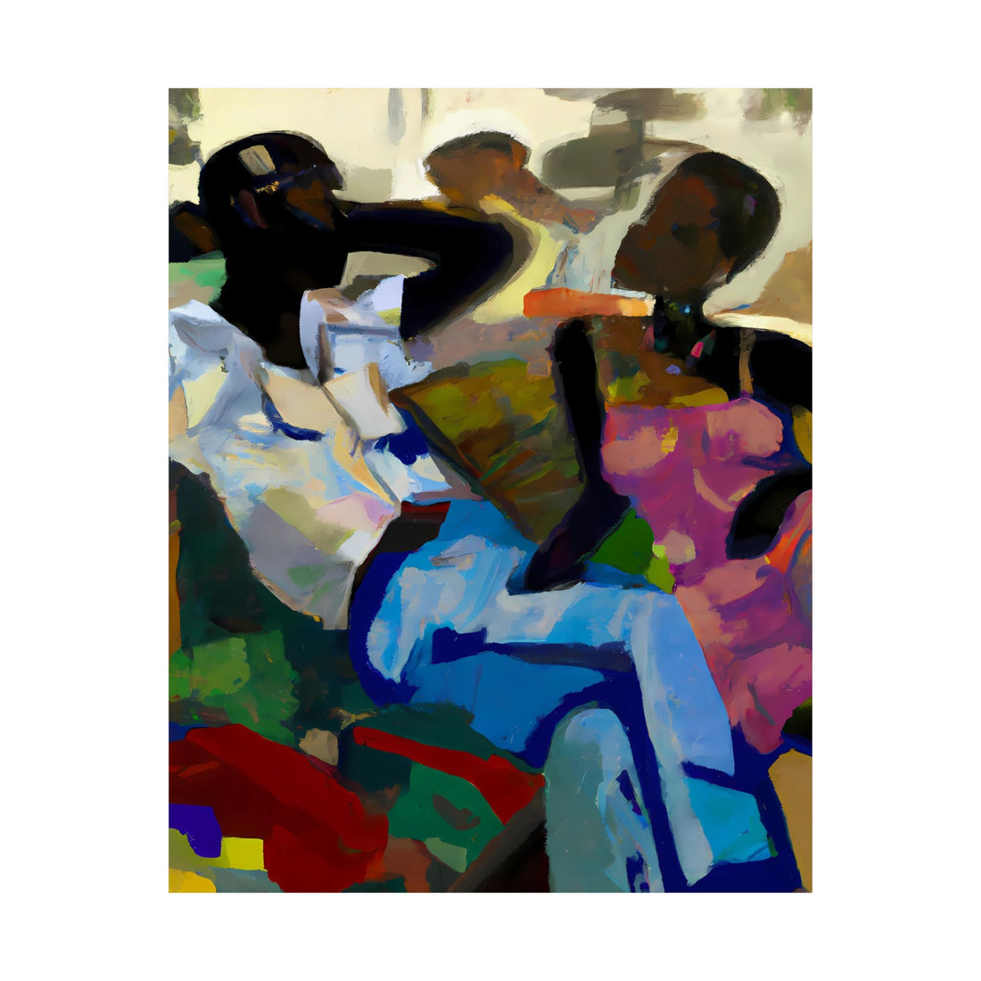 Pink Lady, Black Love Series | Poster Print