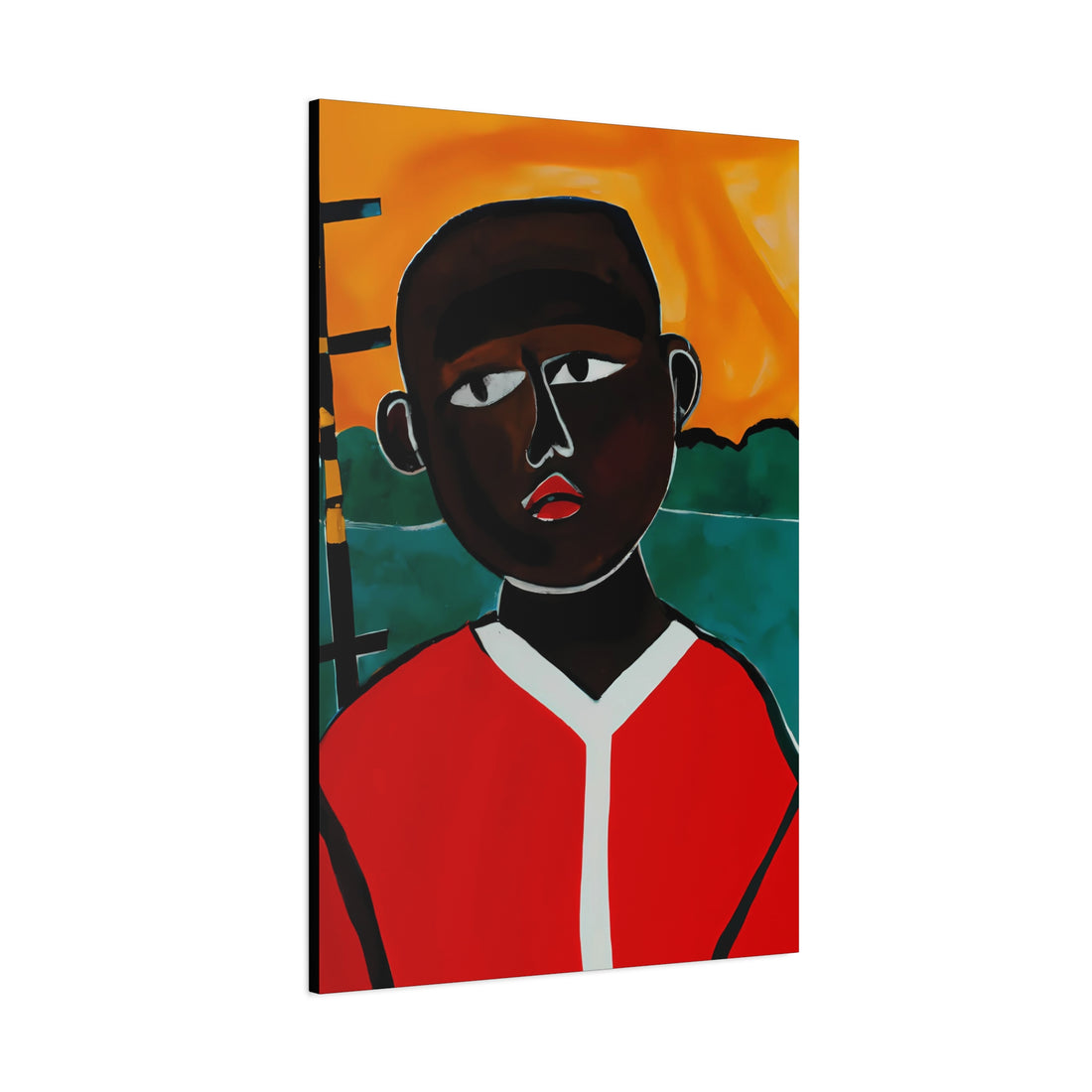 Theo, Folk Art Series | CANVAS Wall Art