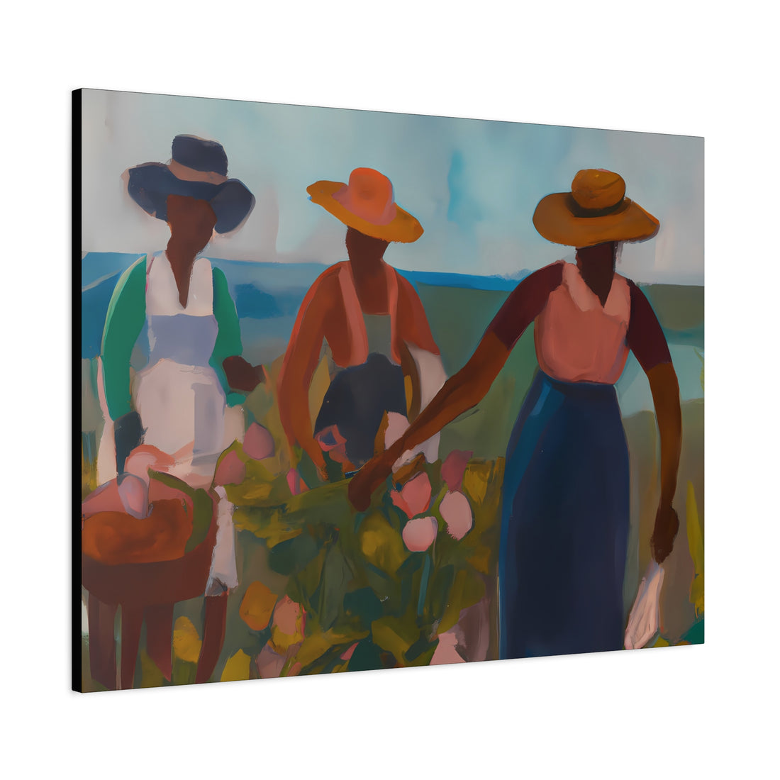 Roses, Over the Sofa | Horizontal CANVAS Art