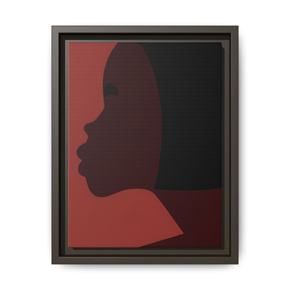 The Bob, Black Beauty Series | Framed Canvas Wall Art