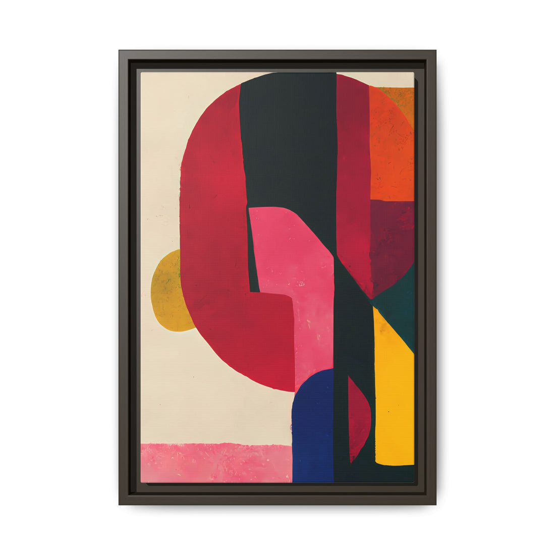 Puppetry, Abstract Series | Framed Canvas Wall Art