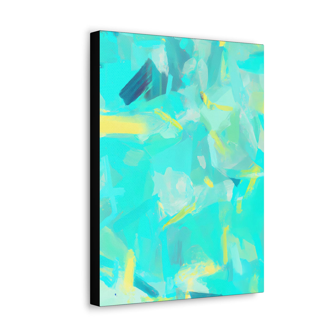 Swim Lesson, Abstract Series Canvas Wall Art