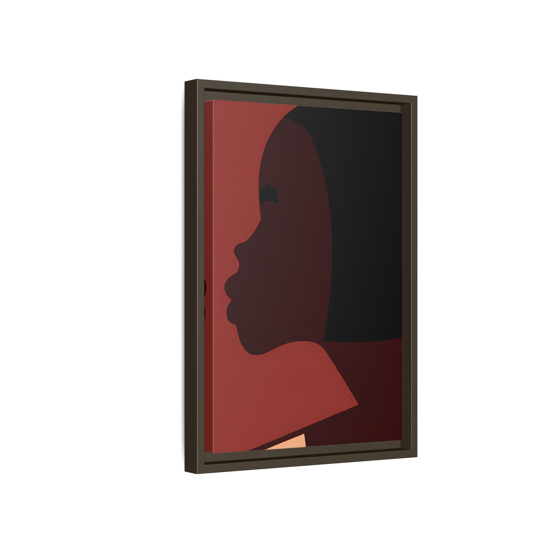 The Bob, Black Beauty Series | Framed Canvas Wall Art