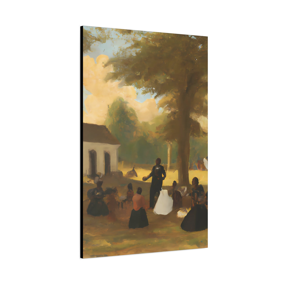 Gathering, Vintage Art Series | Canvas Wall Art
