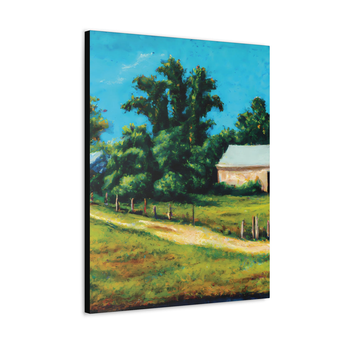 Homestead, Landscape Art Series | Canvas Wall Art