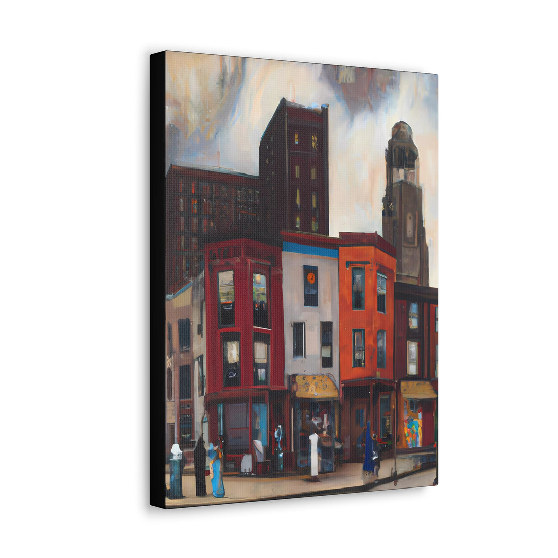 City Life 5, Living Series CANVAS Wall Art