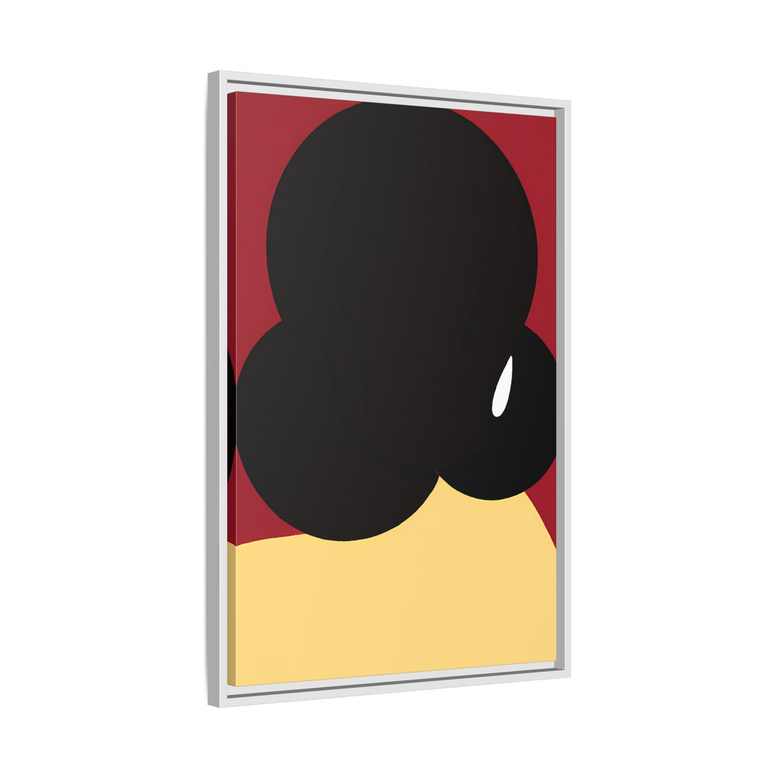 The Bun, Black Beauty Series | Framed Canvas Wall Art