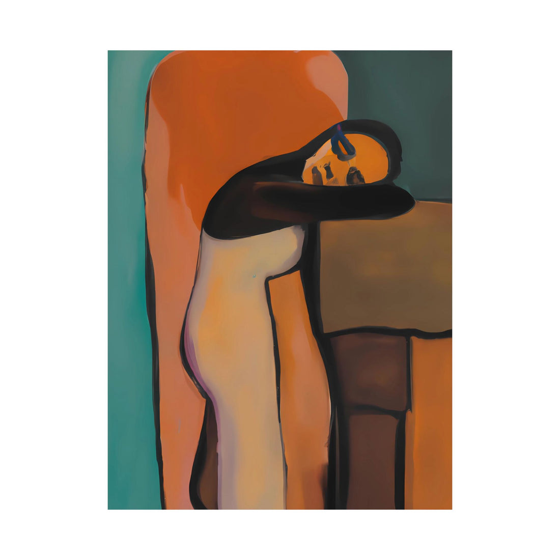 Rest 1, Fluid Series | Poster Print