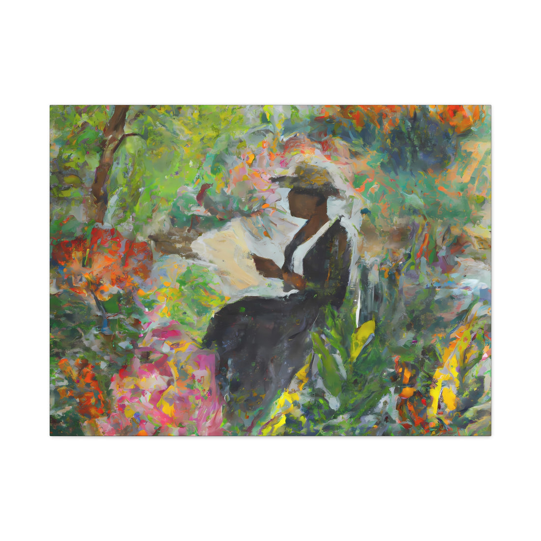 Botanical Heights, Over the Sofa | Horizontal CANVAS Art