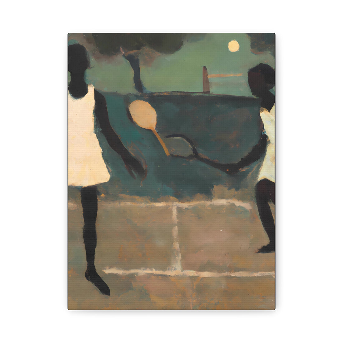 Doubles Folk Art Series, CANVAS wall art