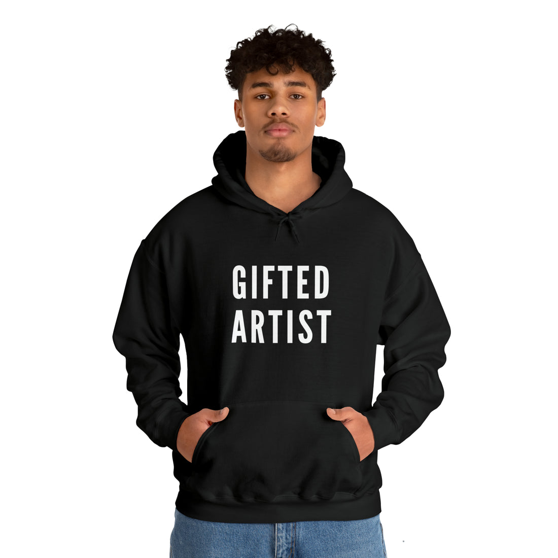 Gifted Artist Hoodie, Unisex Heavy Hooded Sweatshirt