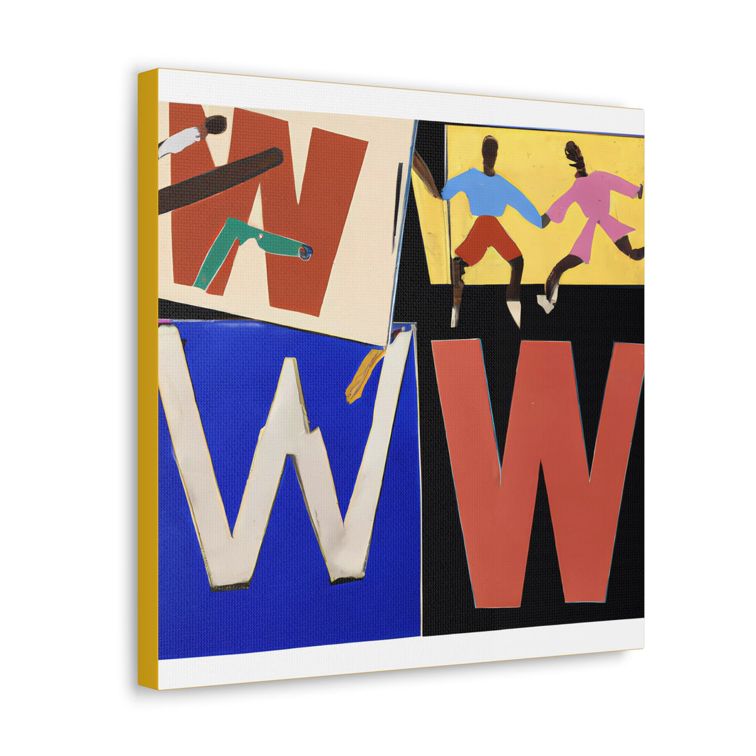 Collage W, Kids Series | Canvas Wall Art