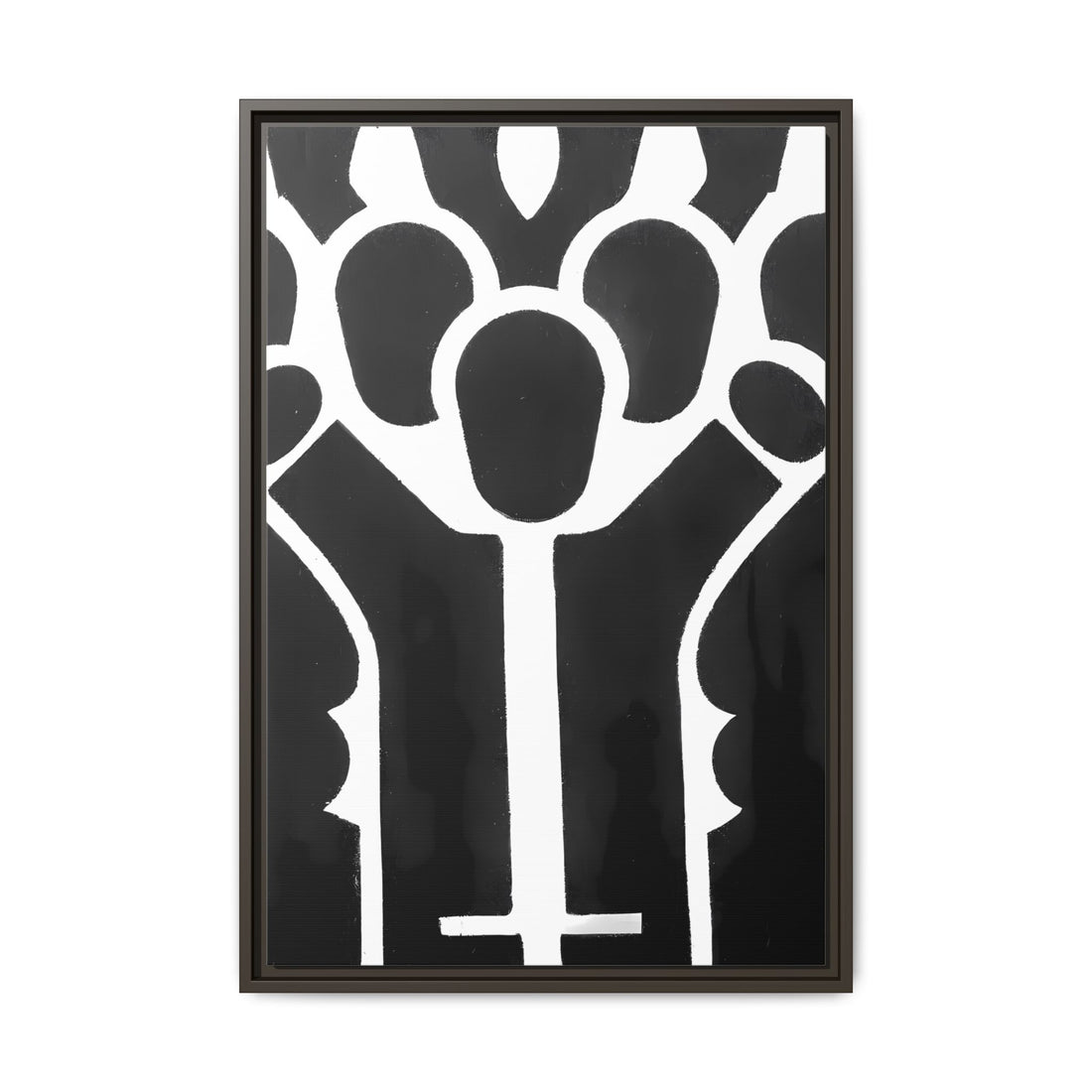 Hands Up, Fluid Series | Framed Canvas Wall Art