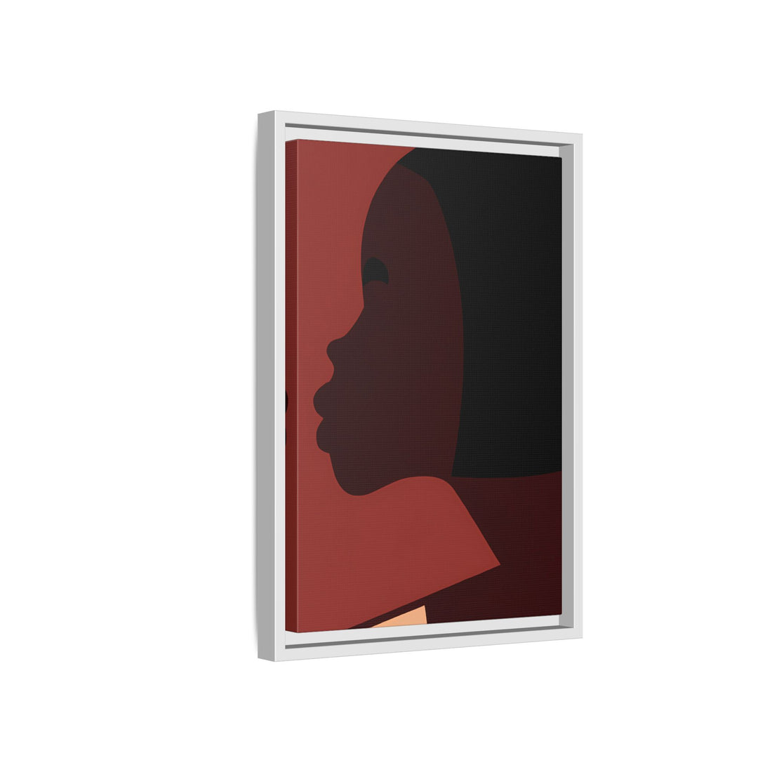 The Bob, Black Beauty Series | Framed Canvas Wall Art