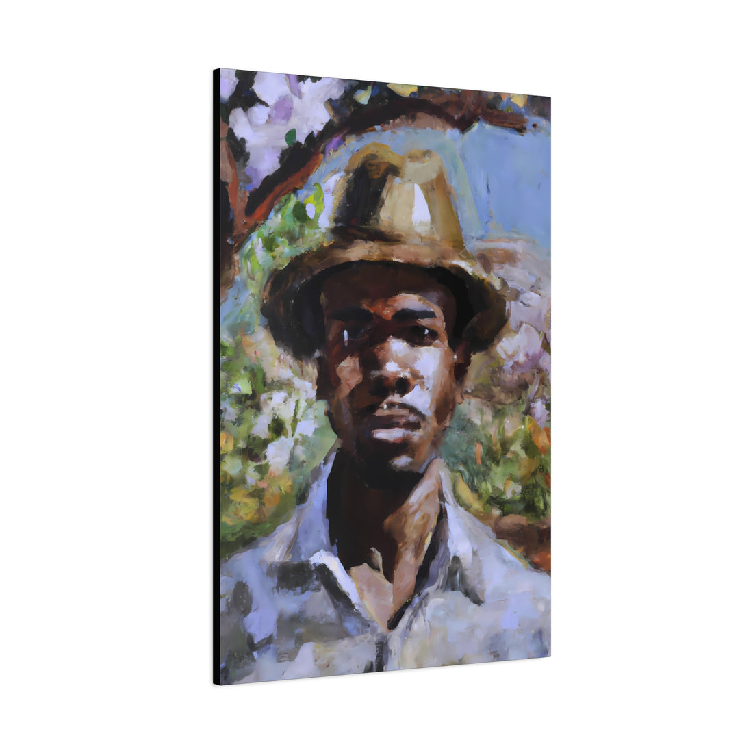 Man in Tan, Black Men Series CANVAS Wall Art