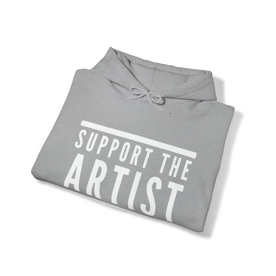 Support the Artist Hoodie, Unisex Heavy Hooded Sweatshirt