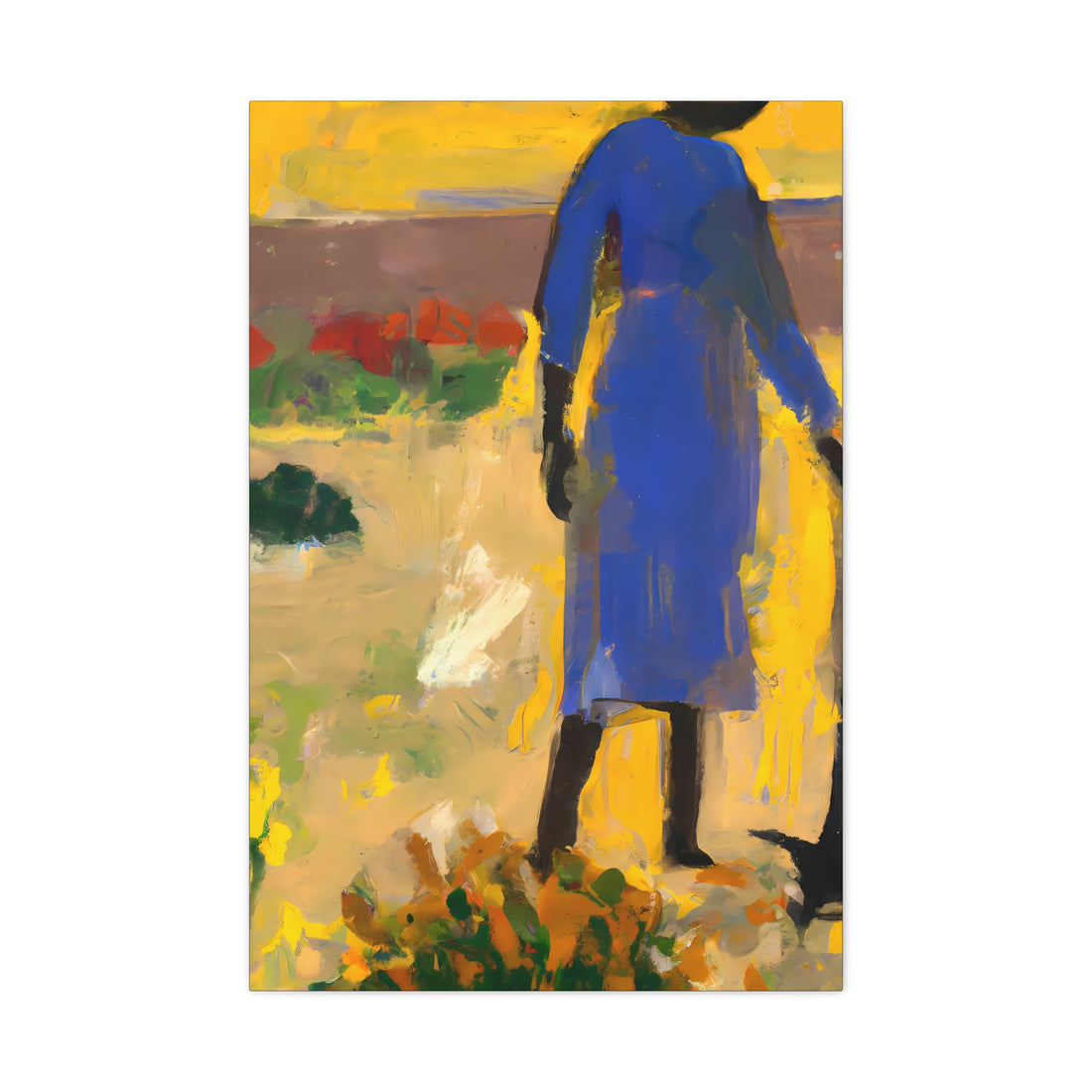 Feeding, Land Series | Canvas Wall Art