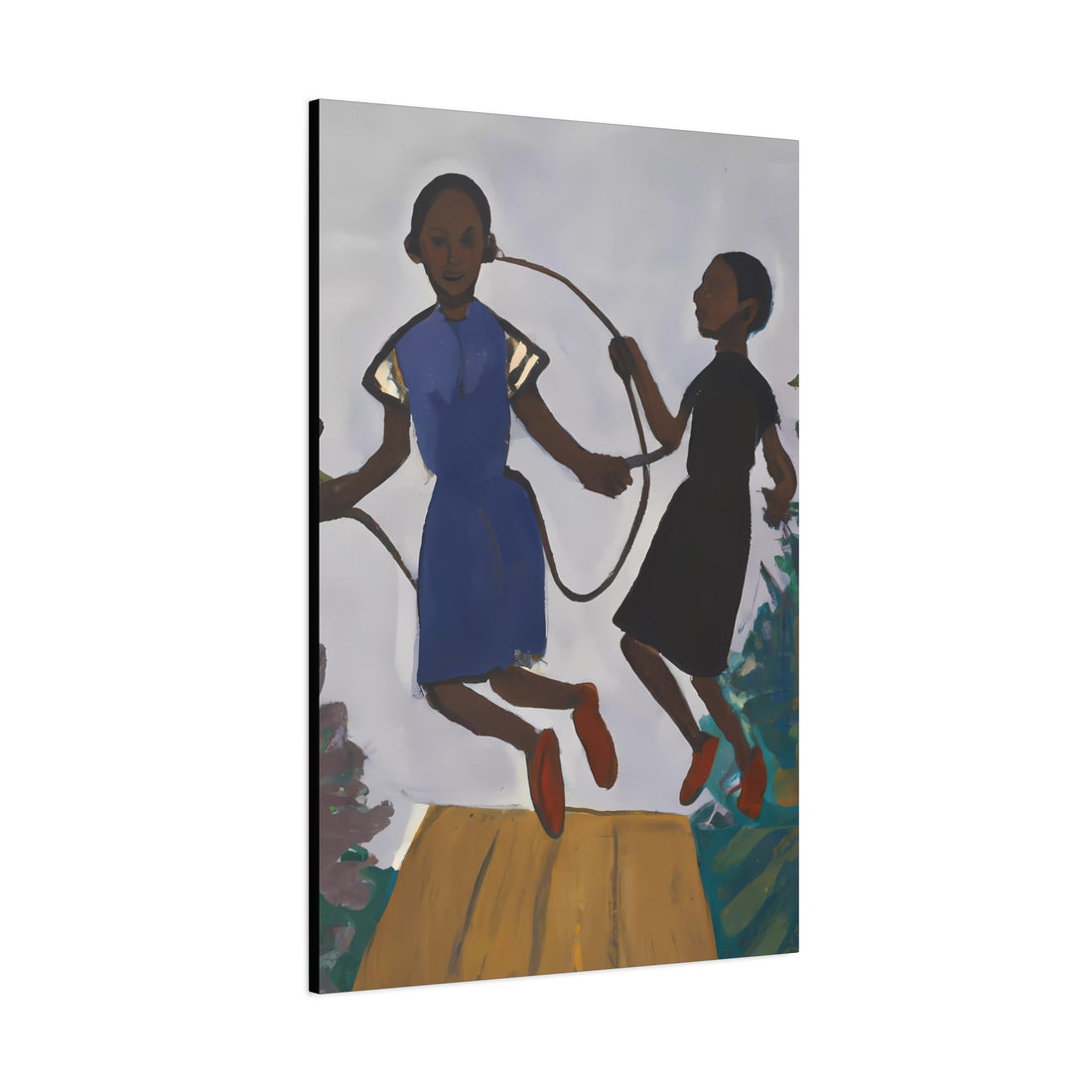 Double Dutch Folk Art Series, CANVAS wall art