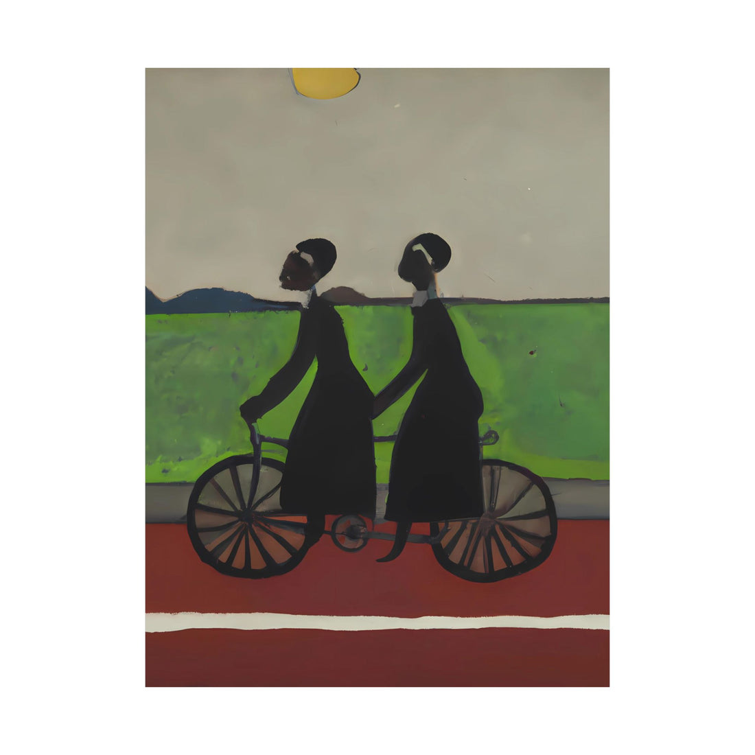 Double Ride, Folk Series | Poster Print