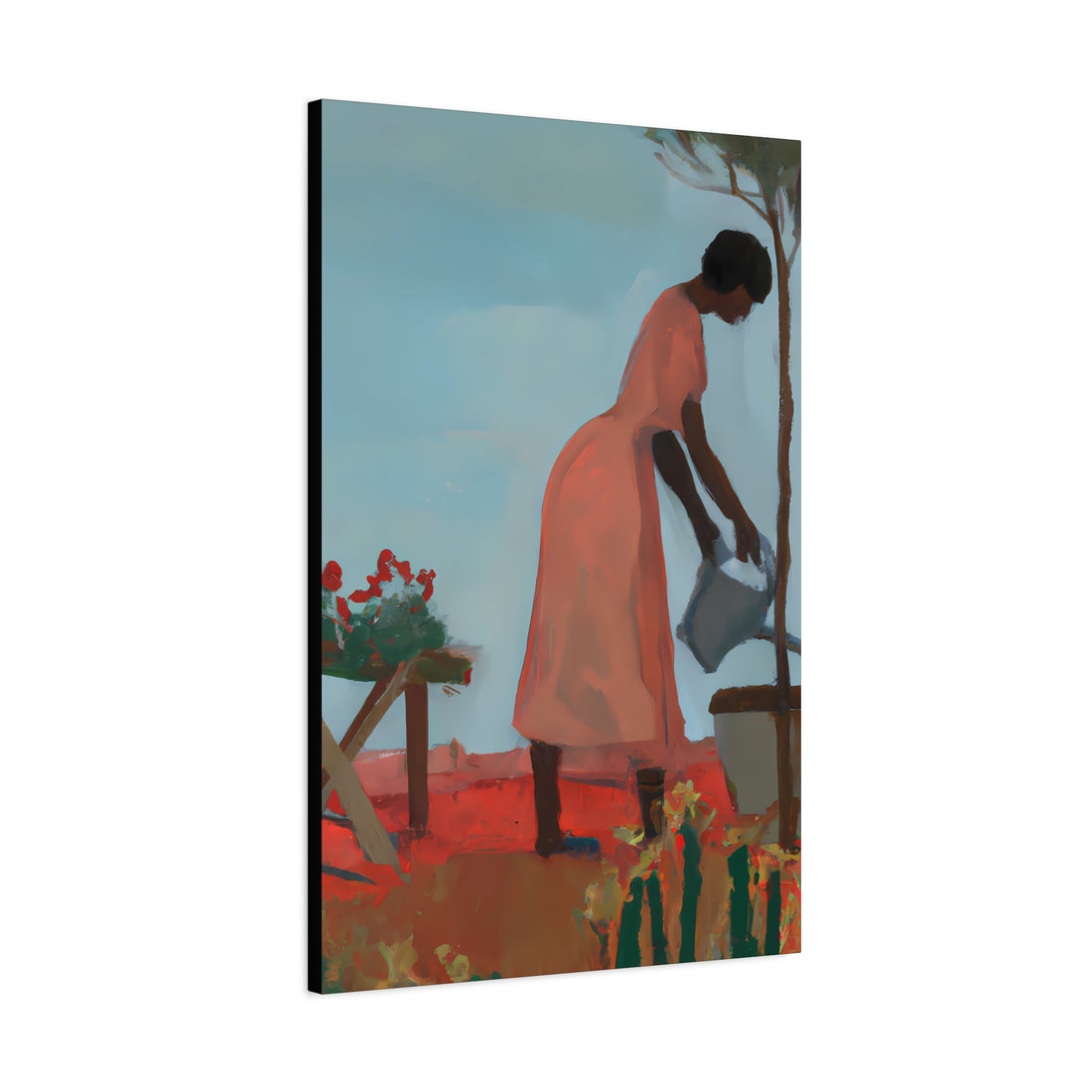 Watering, Land Series | Canvas Wall Art