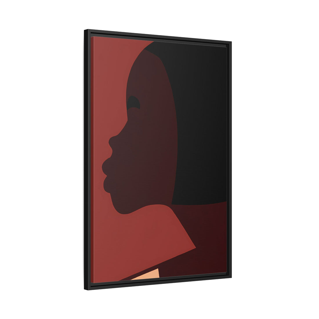 The Bob, Black Beauty Series | Framed Canvas Wall Art