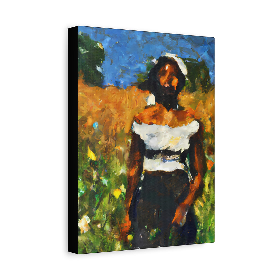 Lady 1, Cottage Series CANVAS Wall Art