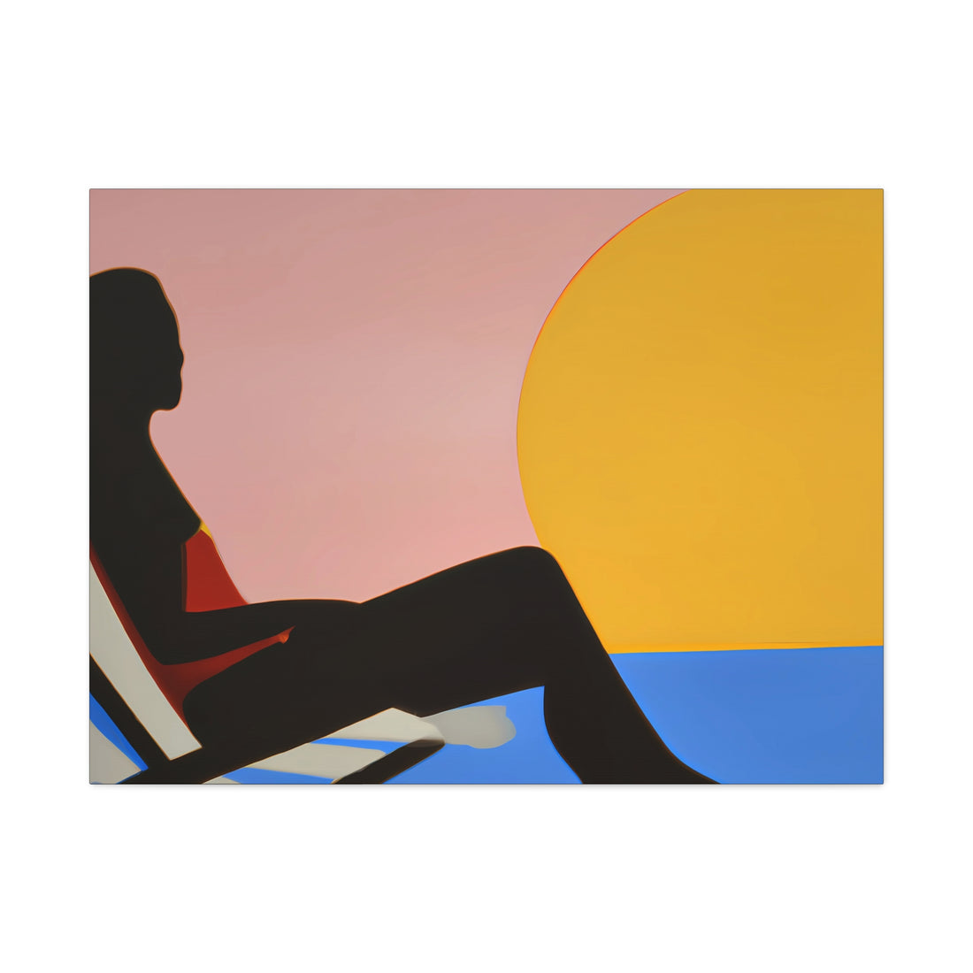 Unbothered, Over the Sofa | Horizontal CANVAS Art
